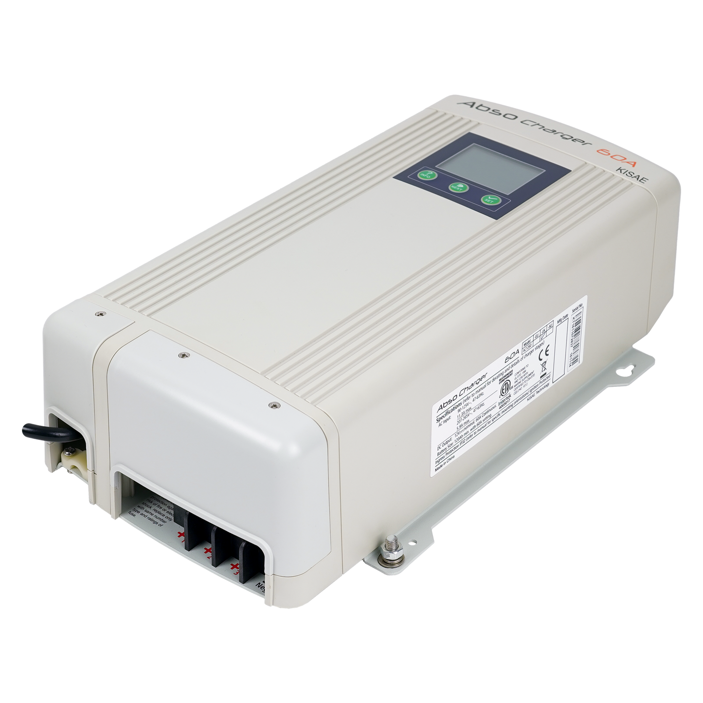 60A Charger 12V - 3 Output