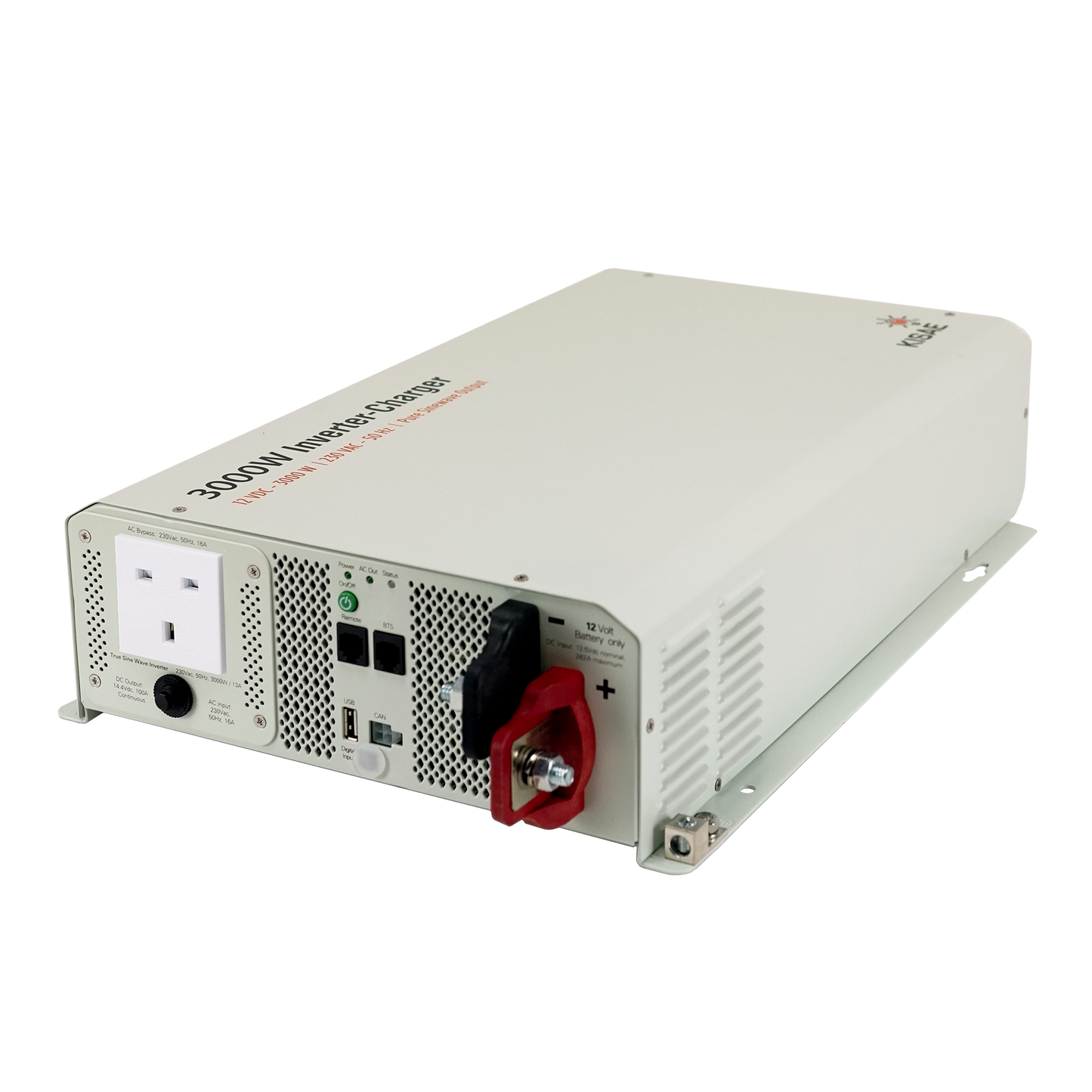 Bidirectional Combi Inverter/Charger 3000W/100A 12V