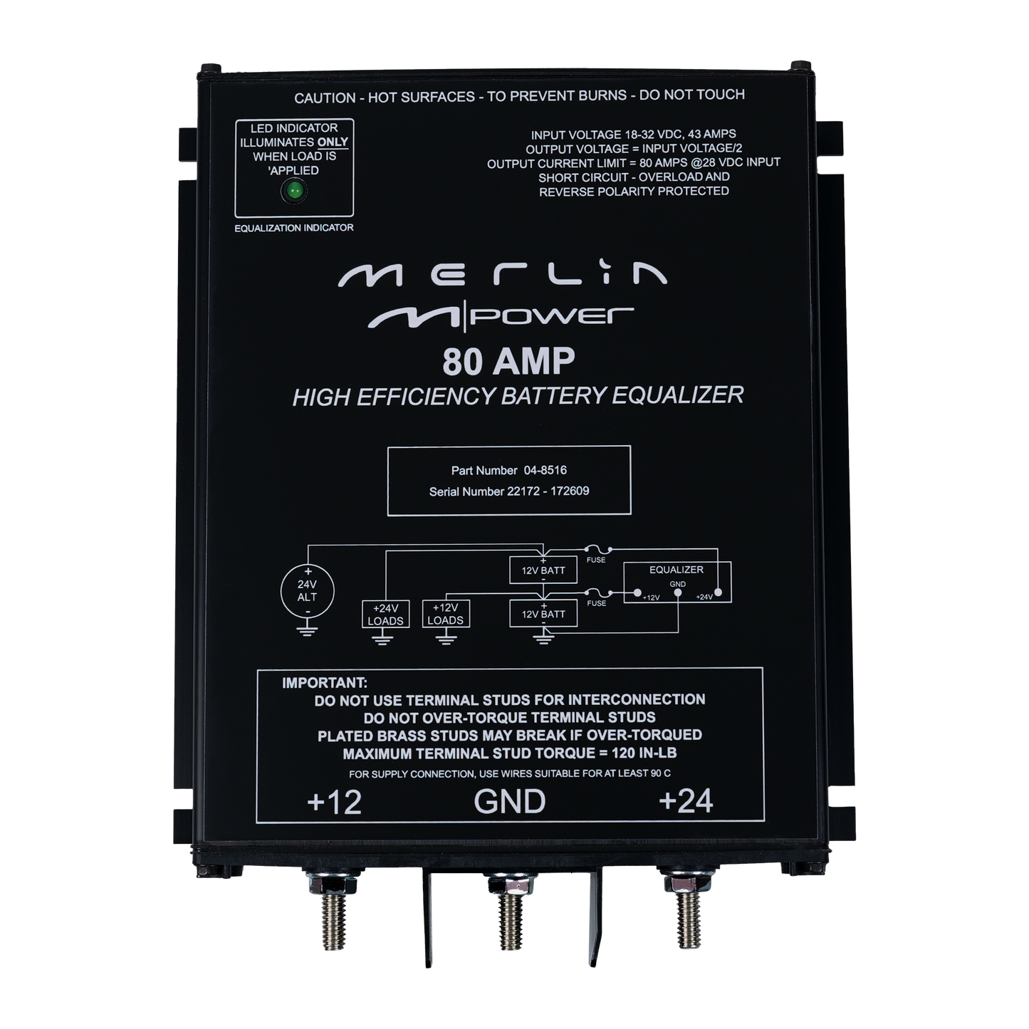 M-Power Battery Equaliser 80A