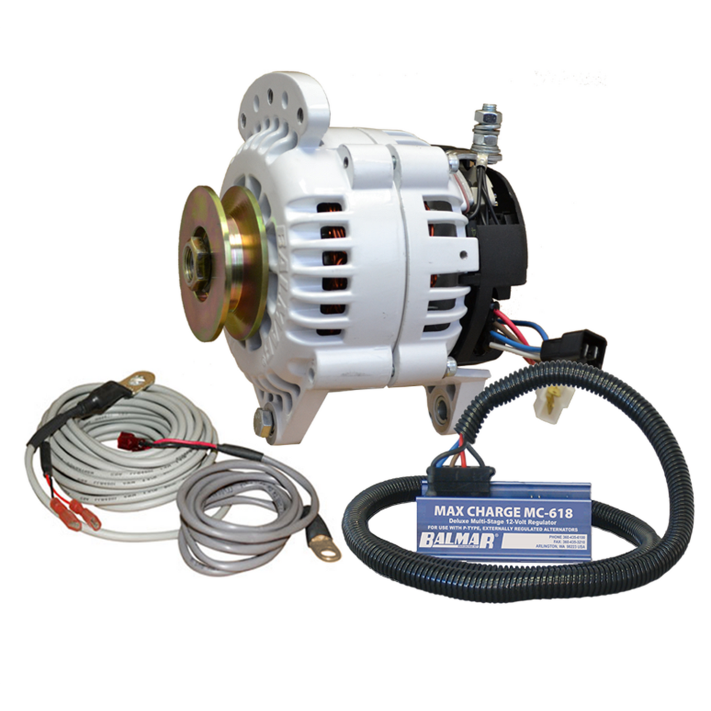 KIT, 60 Series 100a SaddleMT Alternator, MC Regulator, SV