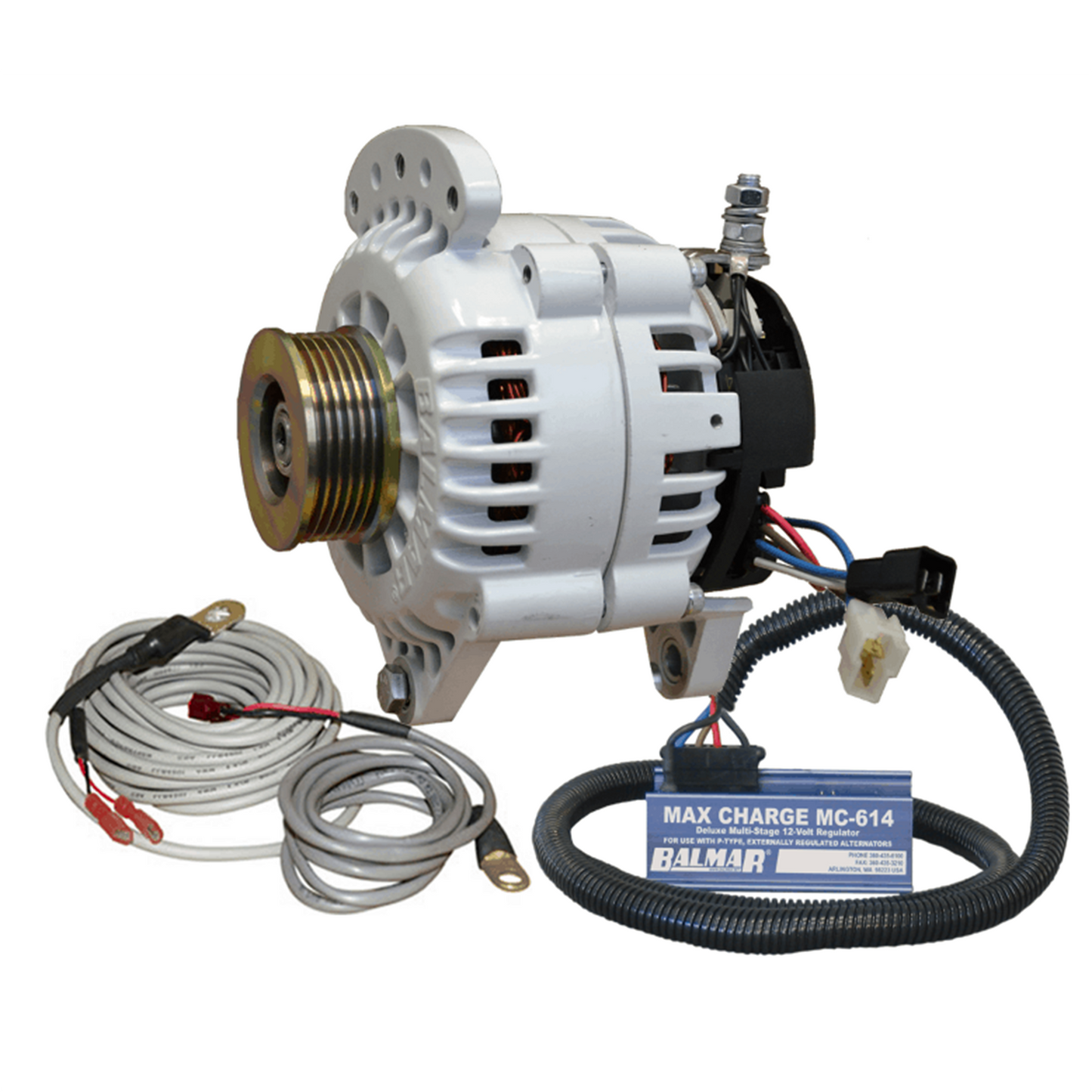 KIT, 60 Series 120a SaddleMT Alternator, MC Regulator, K6