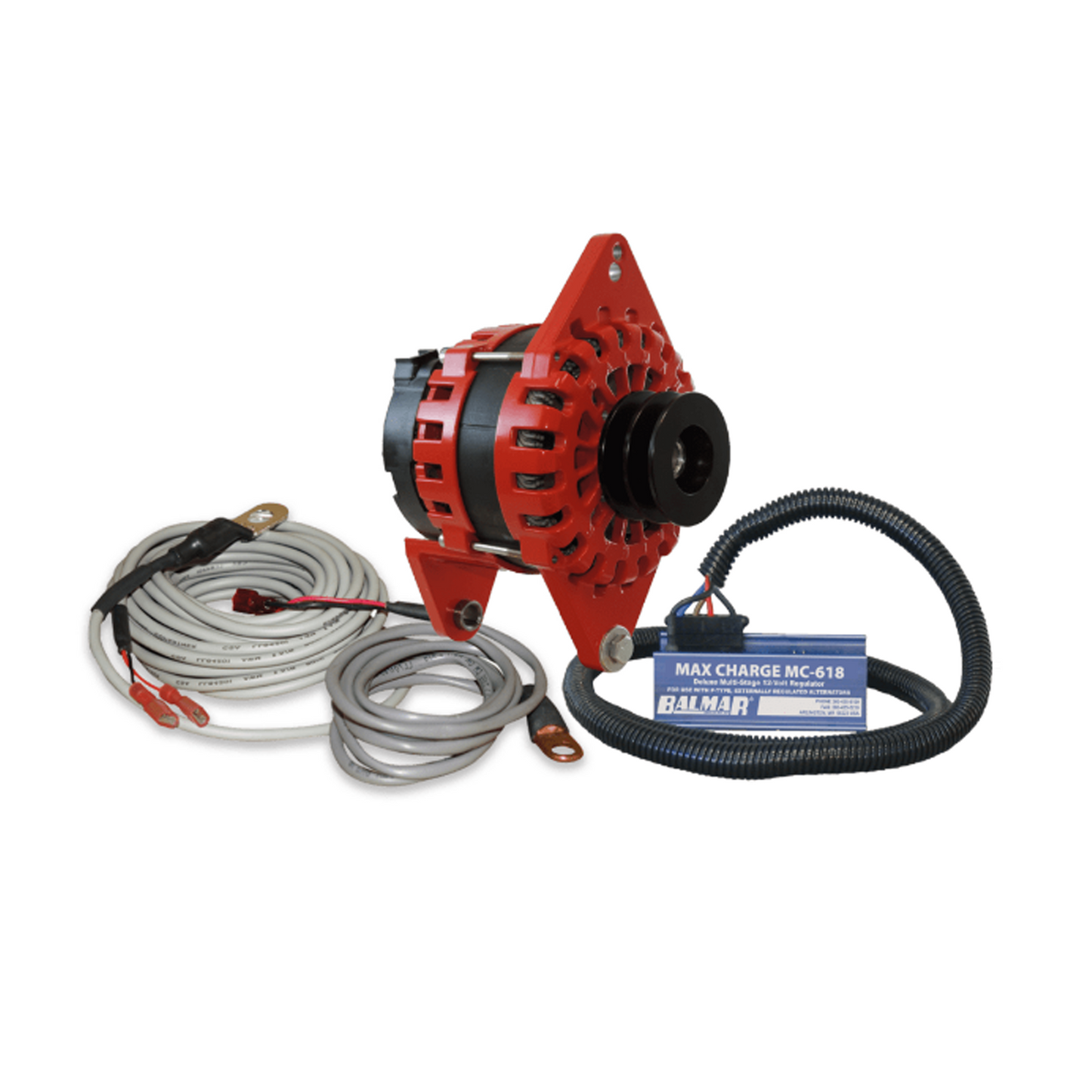 KIT, XT 250A DualFT4in Alternator, MC Regulator, Tsensors DV