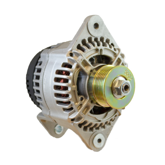 Alternator, 96 Series, 60a, 48v, SaddleMT, 4in, DualPul