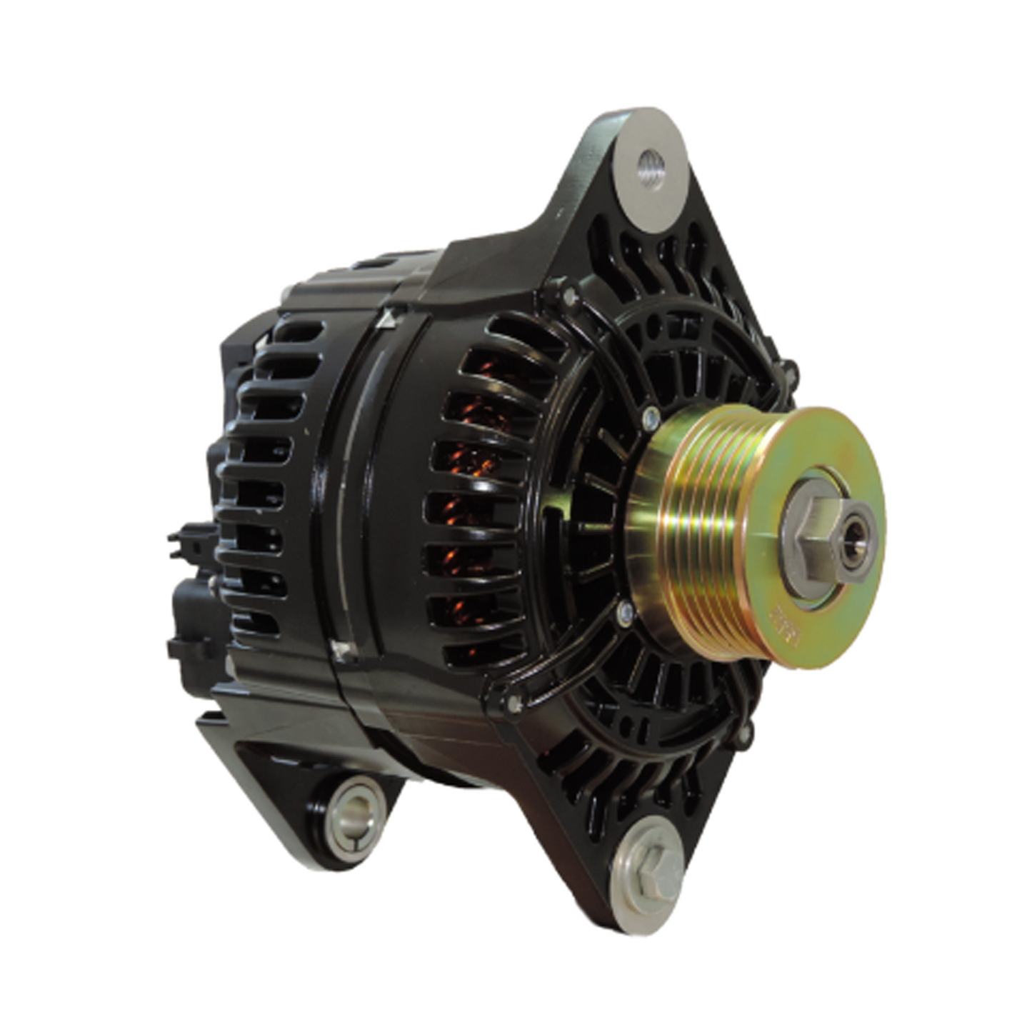 Alternator, 97XD Series, 120a, 24v, SaddleMT, 4in, K6Pul