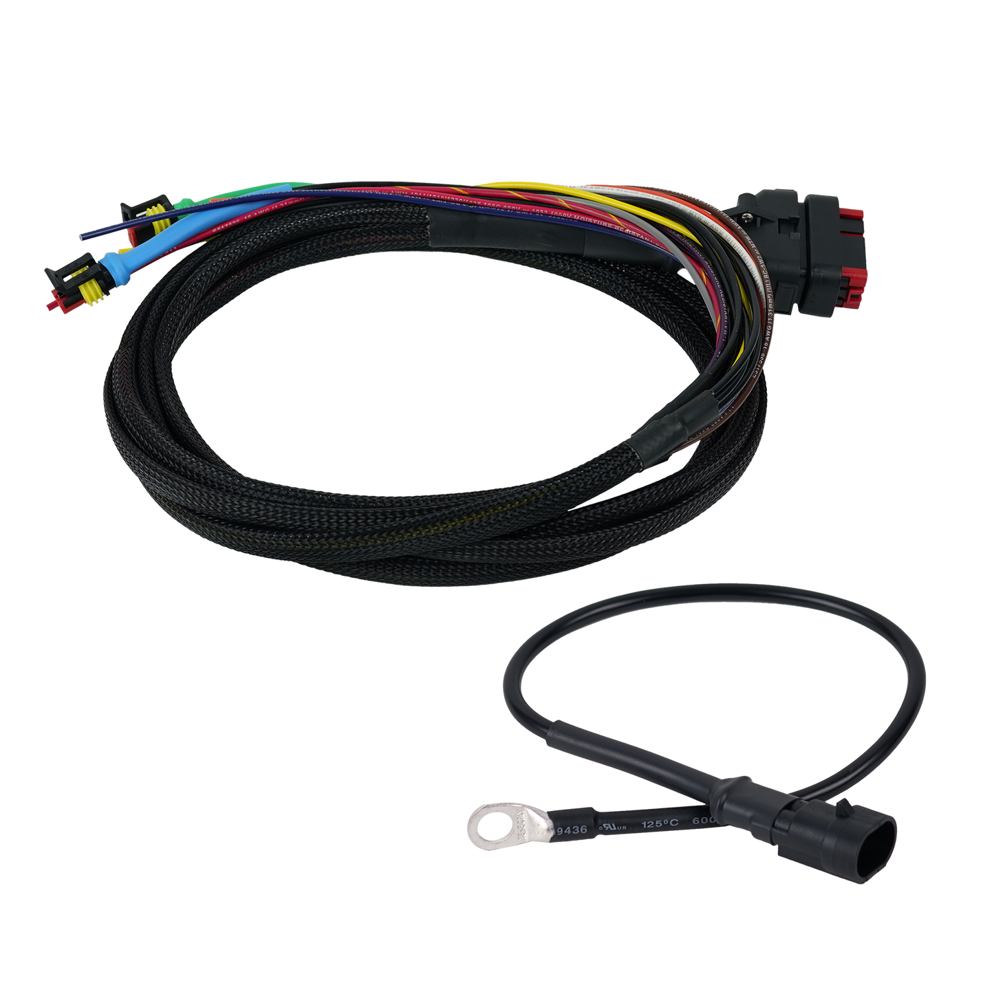 Wakespeed Advanced Wiring Harness (Negative) with Temp Sensor