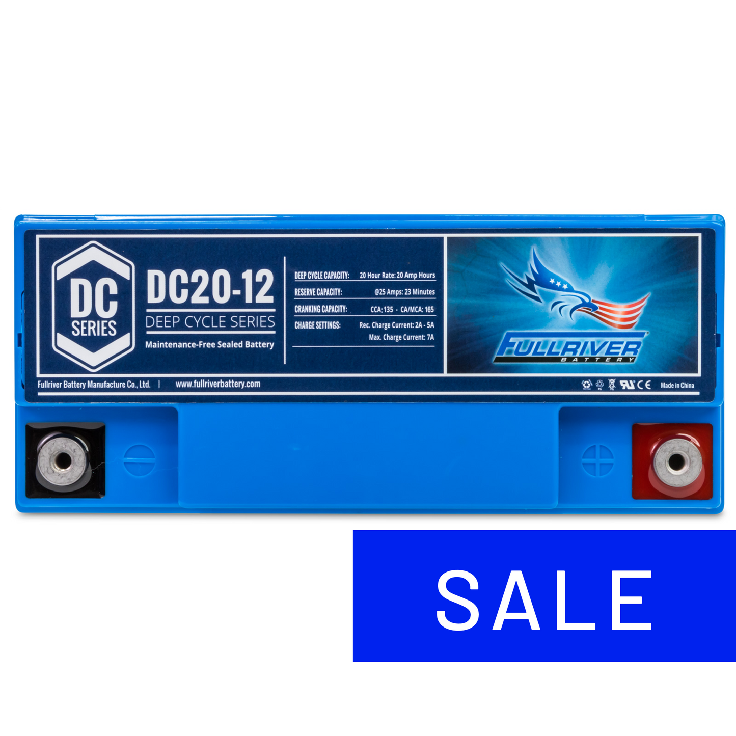 DC Series Battery 12V 20Ah (DC20-12)