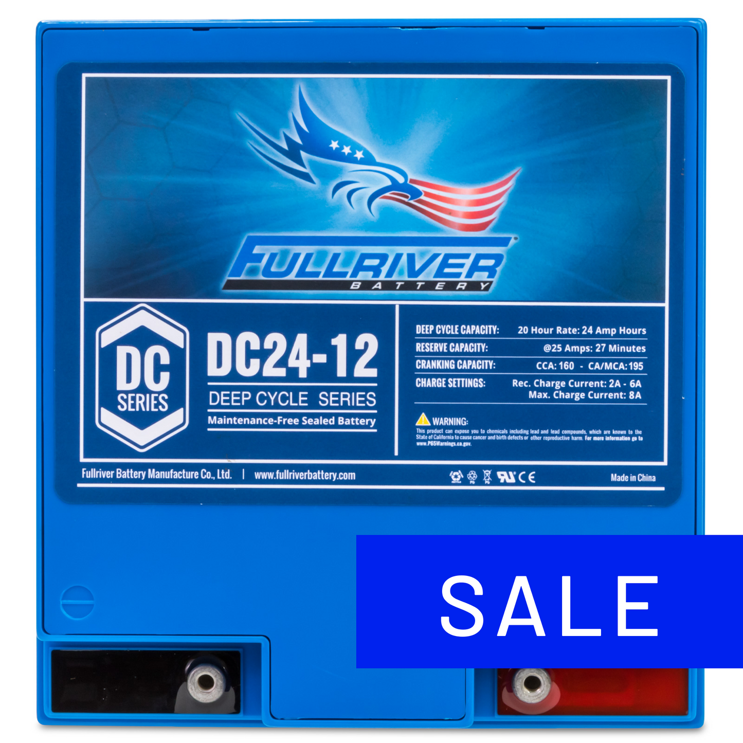 DC Series Battery 12V 24Ah (DC24-12)