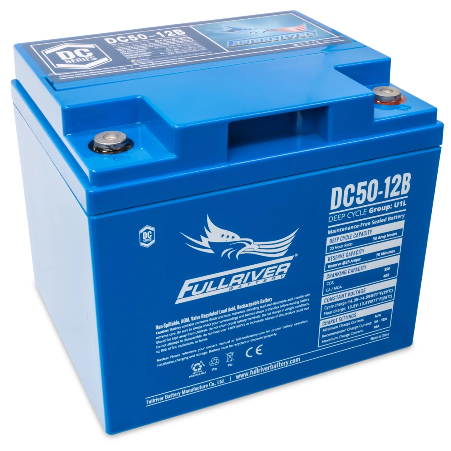DC Series Battery 12V 50Ah (DC50-12B)
