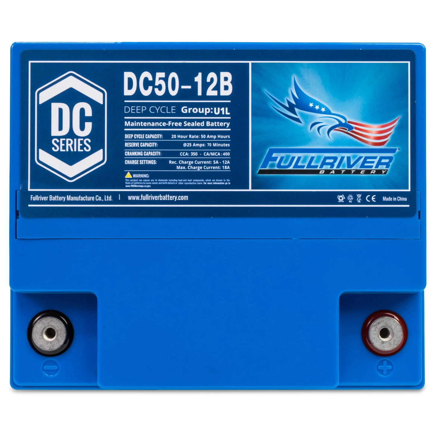 DC Series Battery 12V 50Ah (DC50-12B)