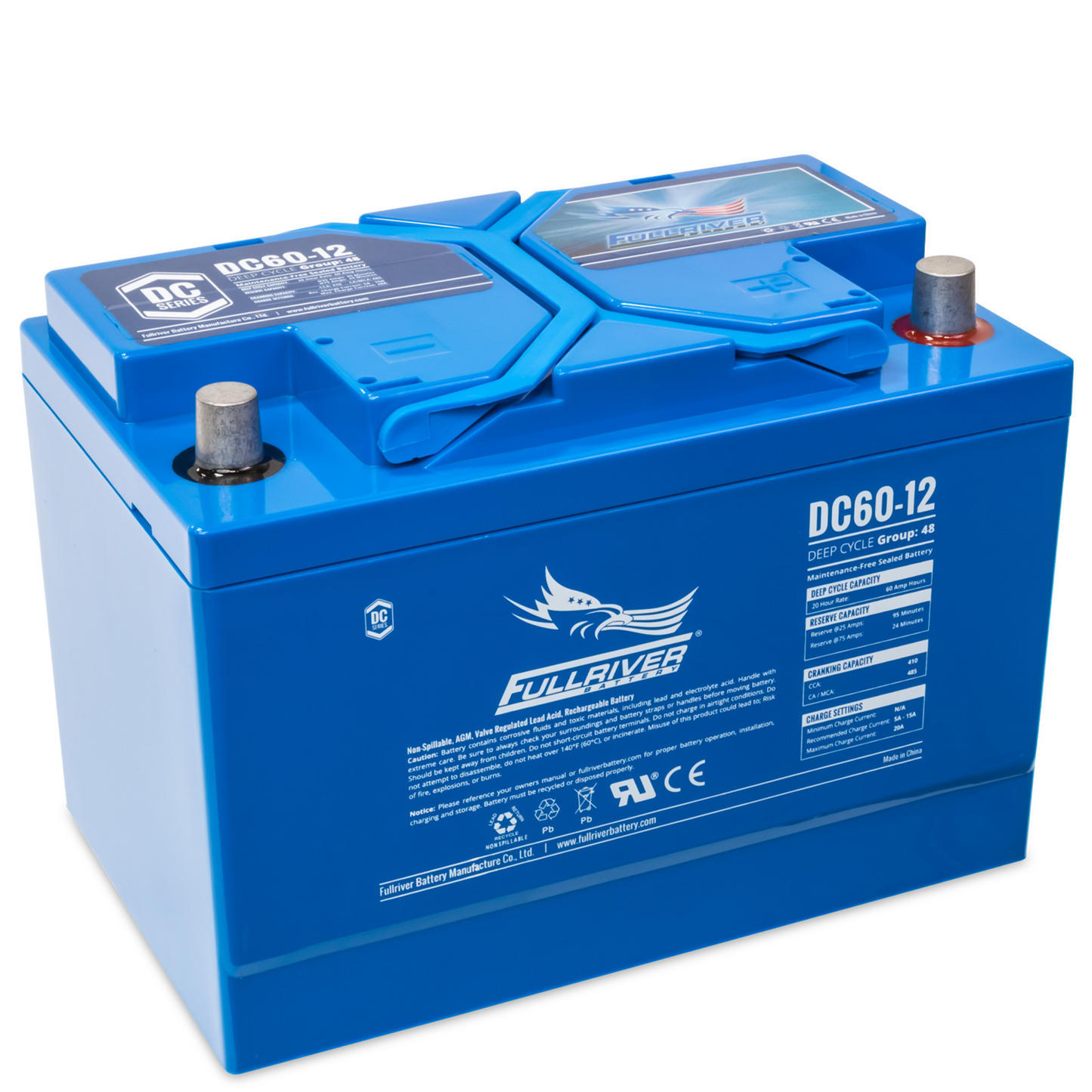 DC Series Battery 12V 60Ah (DC60-12A)