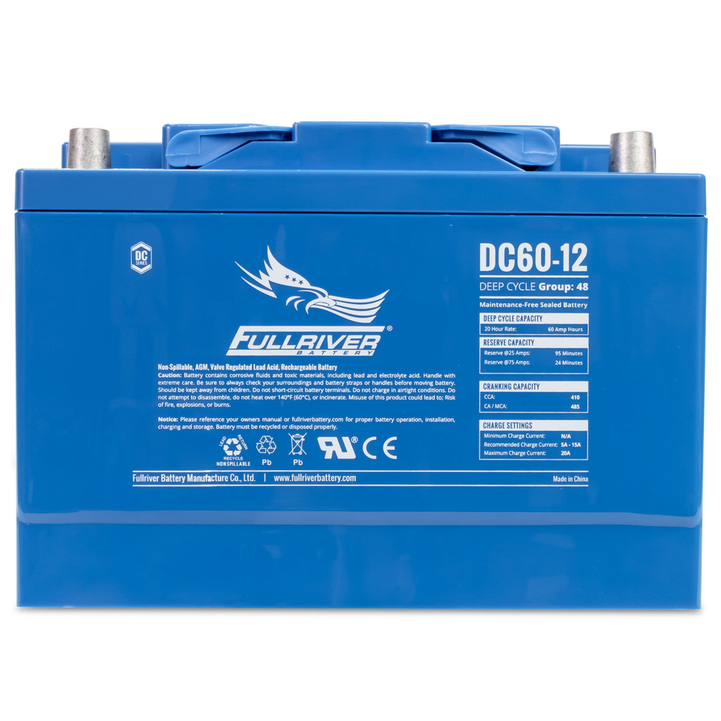 DC Series Battery 12V 60Ah (DC60-12A)