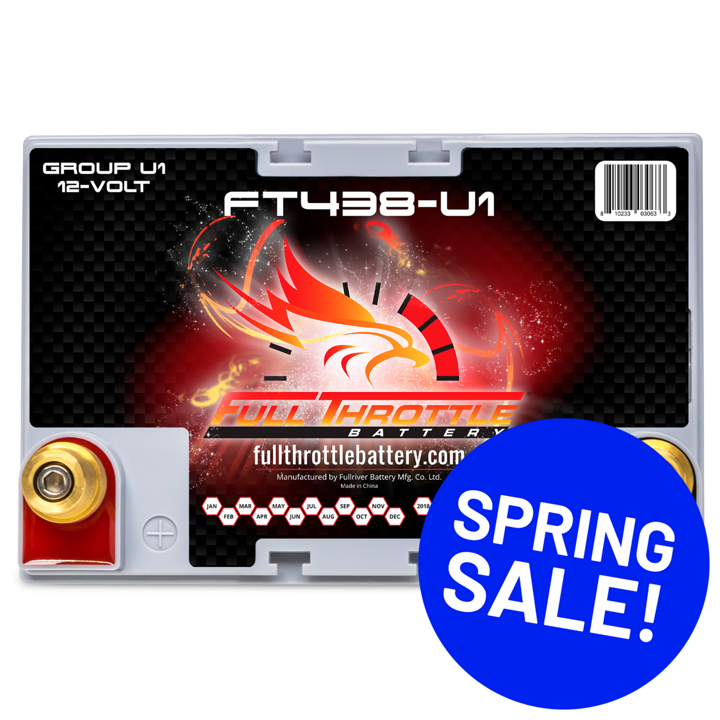 Full Throttle TPPL Battery FT438-U1
