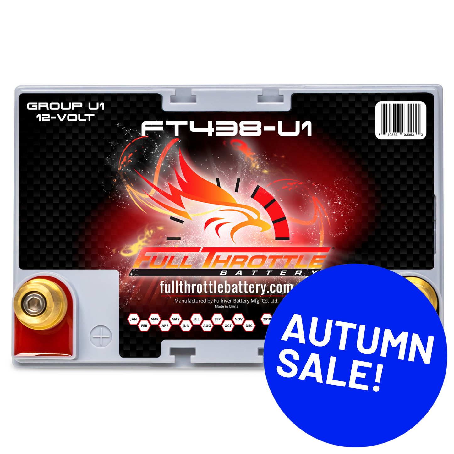 Full Throttle TPPL Battery FT438-U1