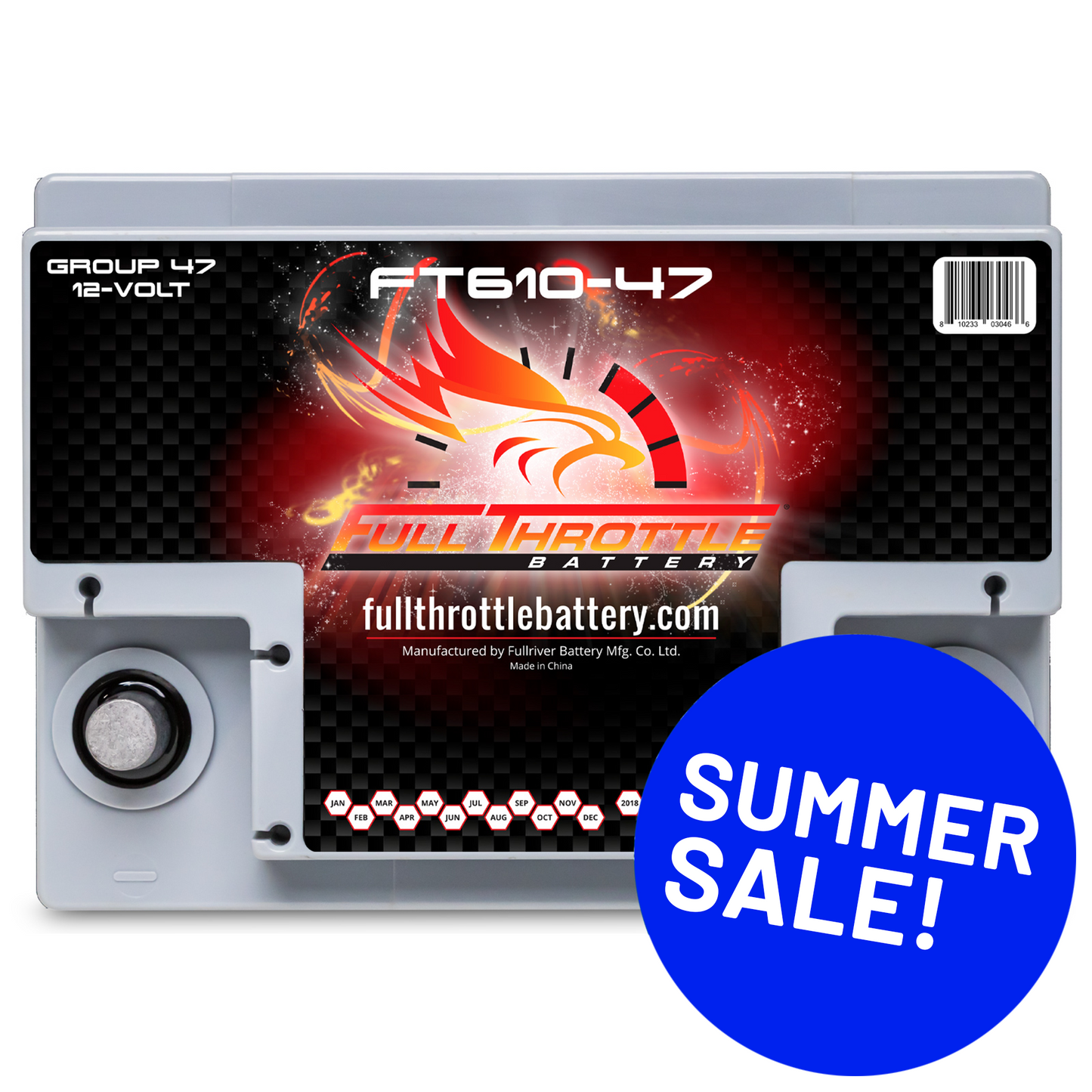 Full Throttle TPPL Battery FT610-47