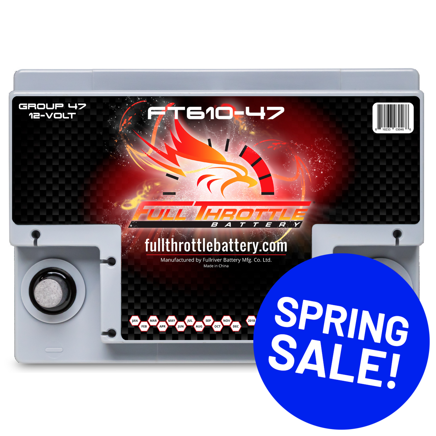 Full Throttle TPPL Battery FT610-47