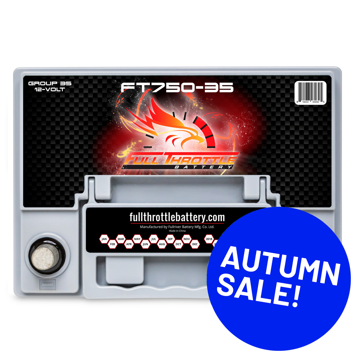 Full Throttle TPPL Battery FT750-35