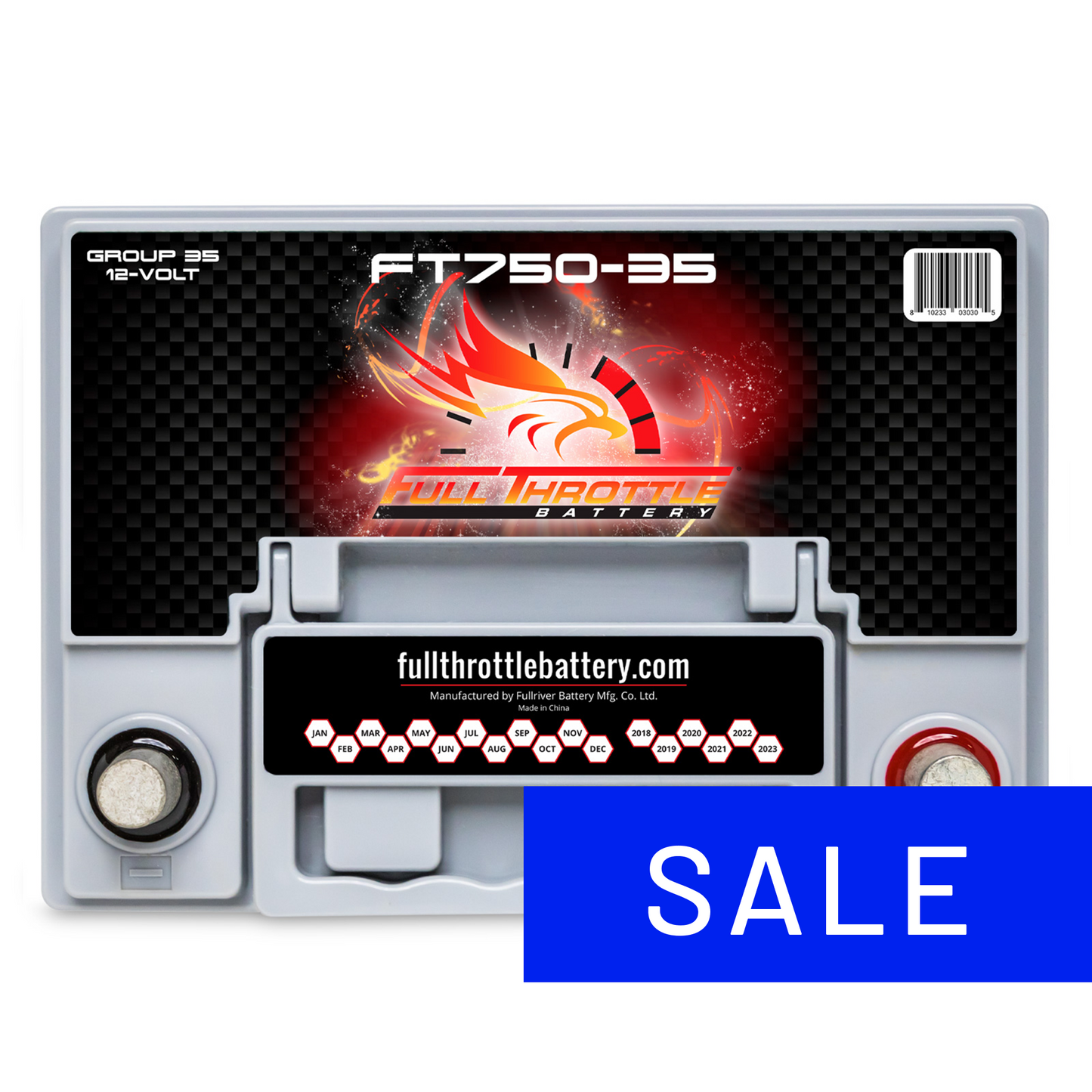 Full Throttle TPPL Battery FT750-35