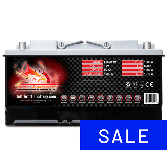 Full Throttle TPPL Battery FT890-49