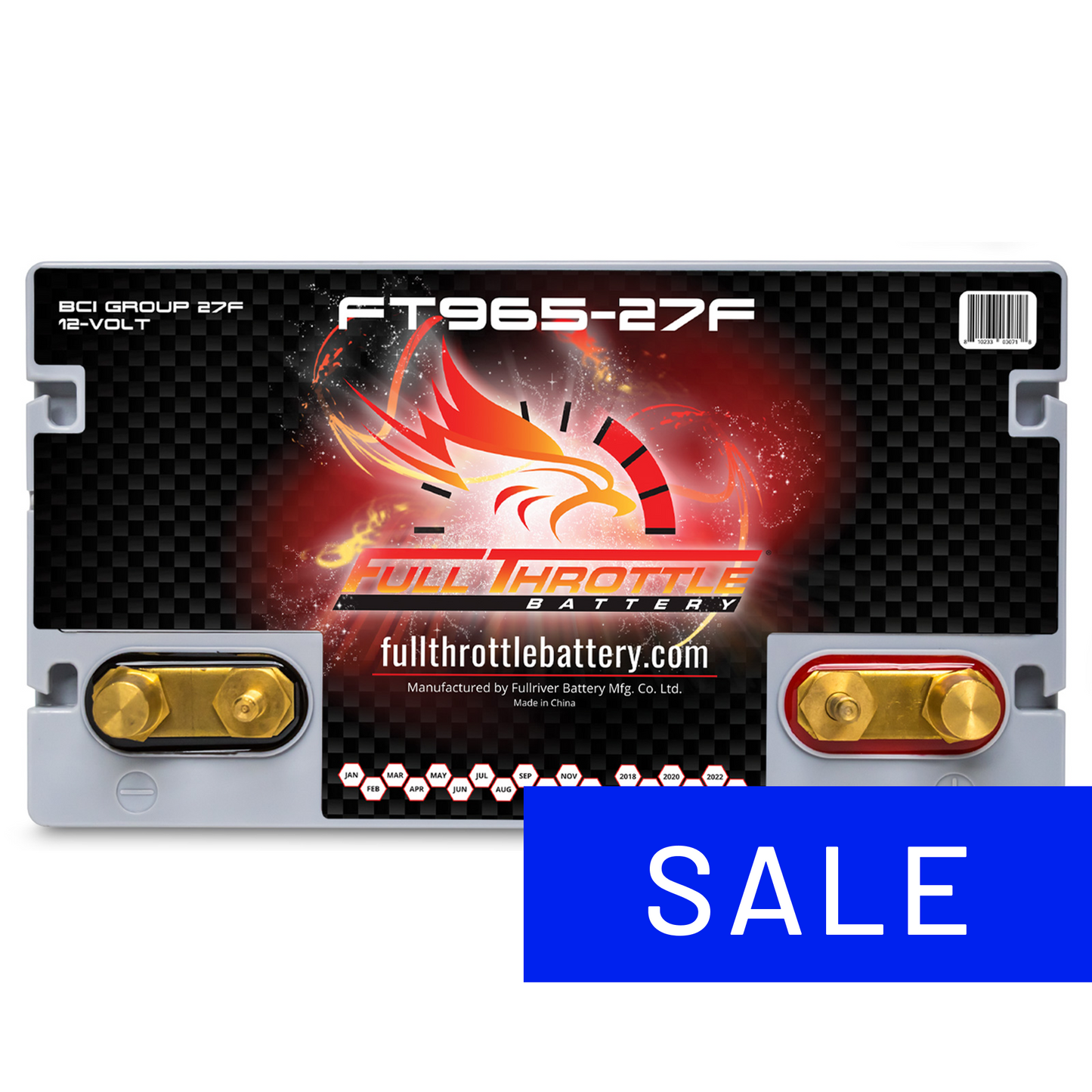Full Throttle TPPL Battery FT965-27