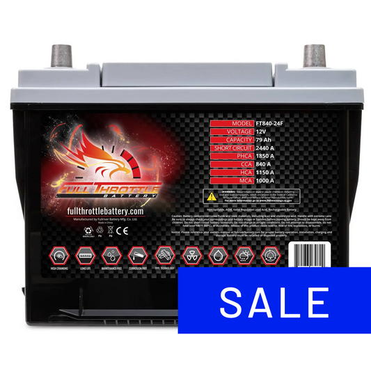 Full Throttle TPPL Battery FT840-24F