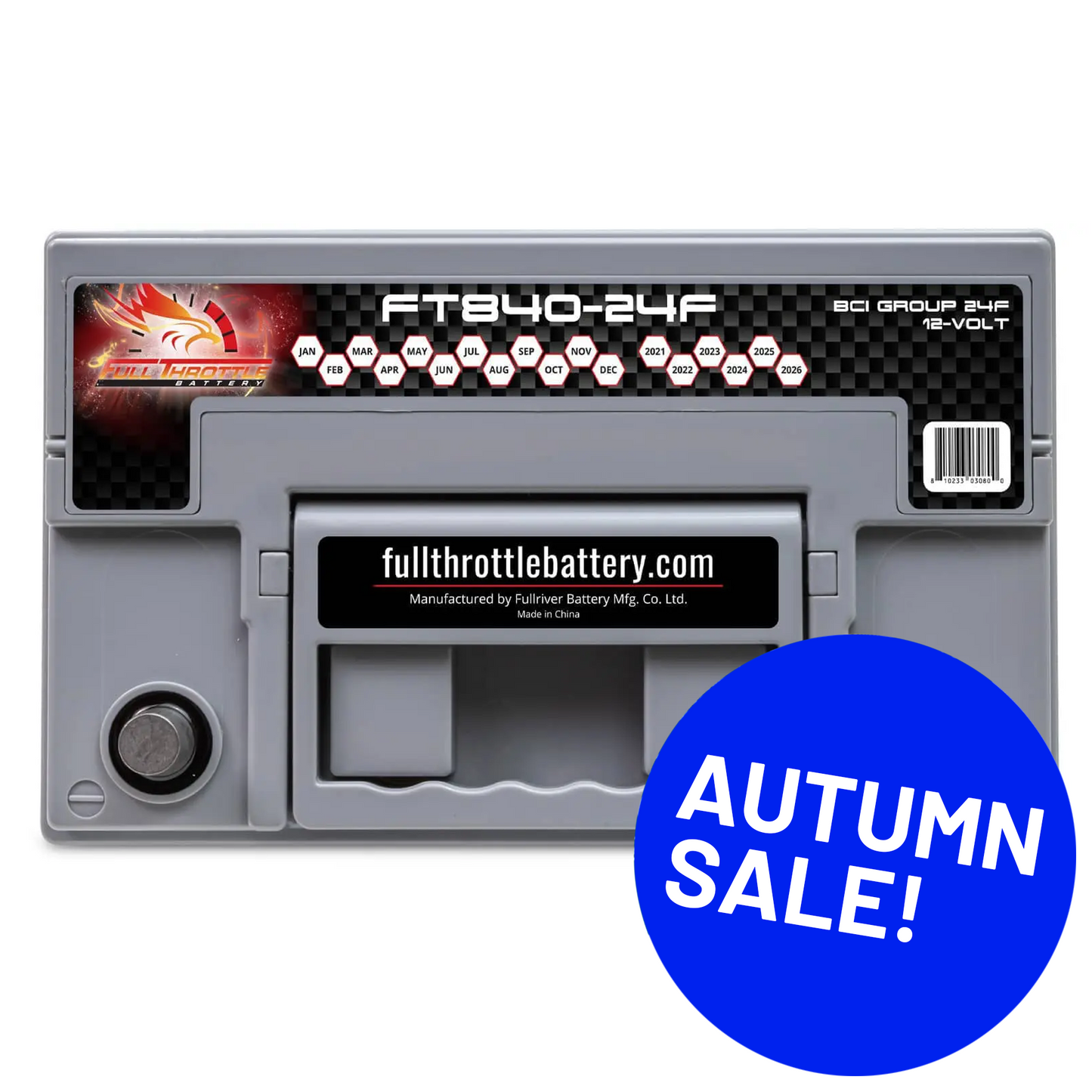 Full Throttle TPPL Battery FT840-24F