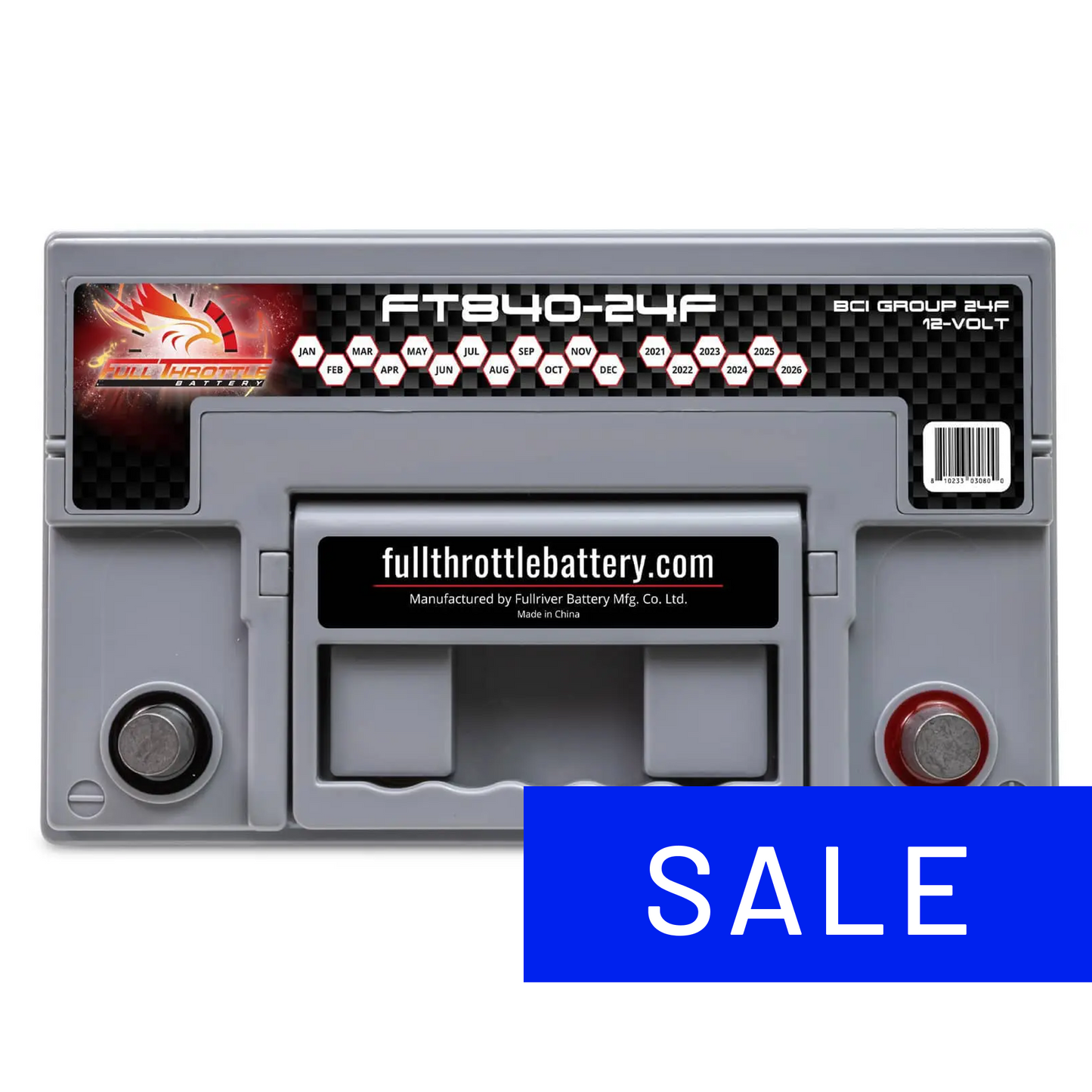 Full Throttle TPPL Battery FT840-24F