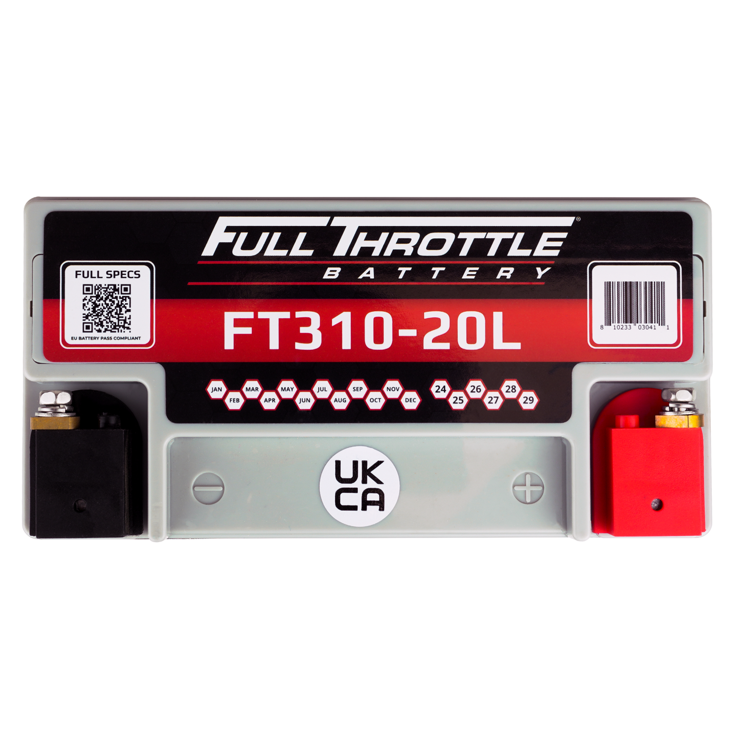 Full Throttle TPPL Battery FT310-20L