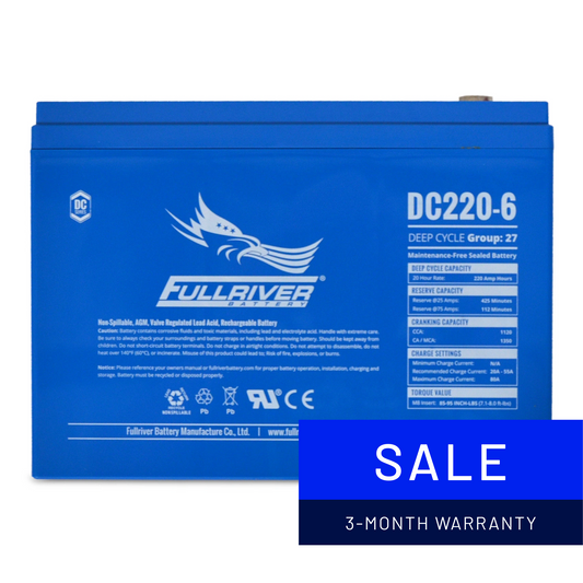 DC Series Battery 6V 220Ah (DC220-6)