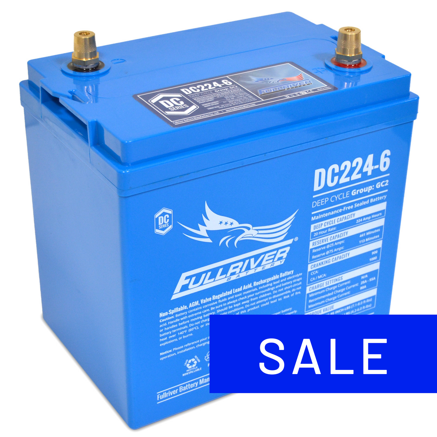 DC Series Battery 6V 224Ah (DC224-6)