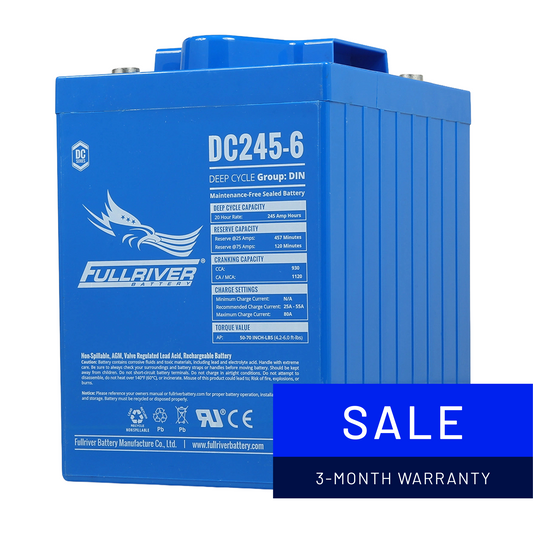 DC Series Battery 6V 245Ah (DC245-6)