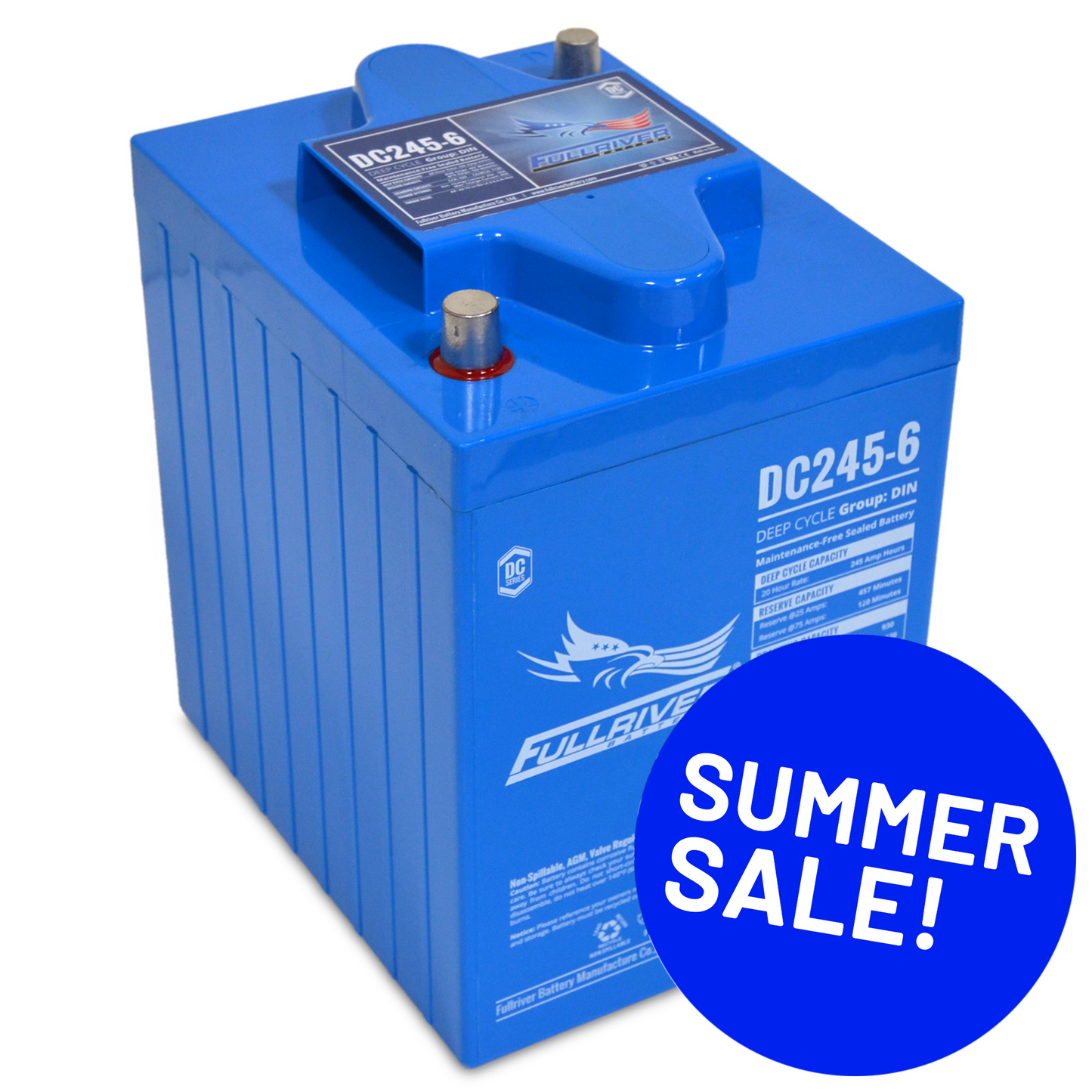DC Series Battery 6V 245Ah (DC245-6)