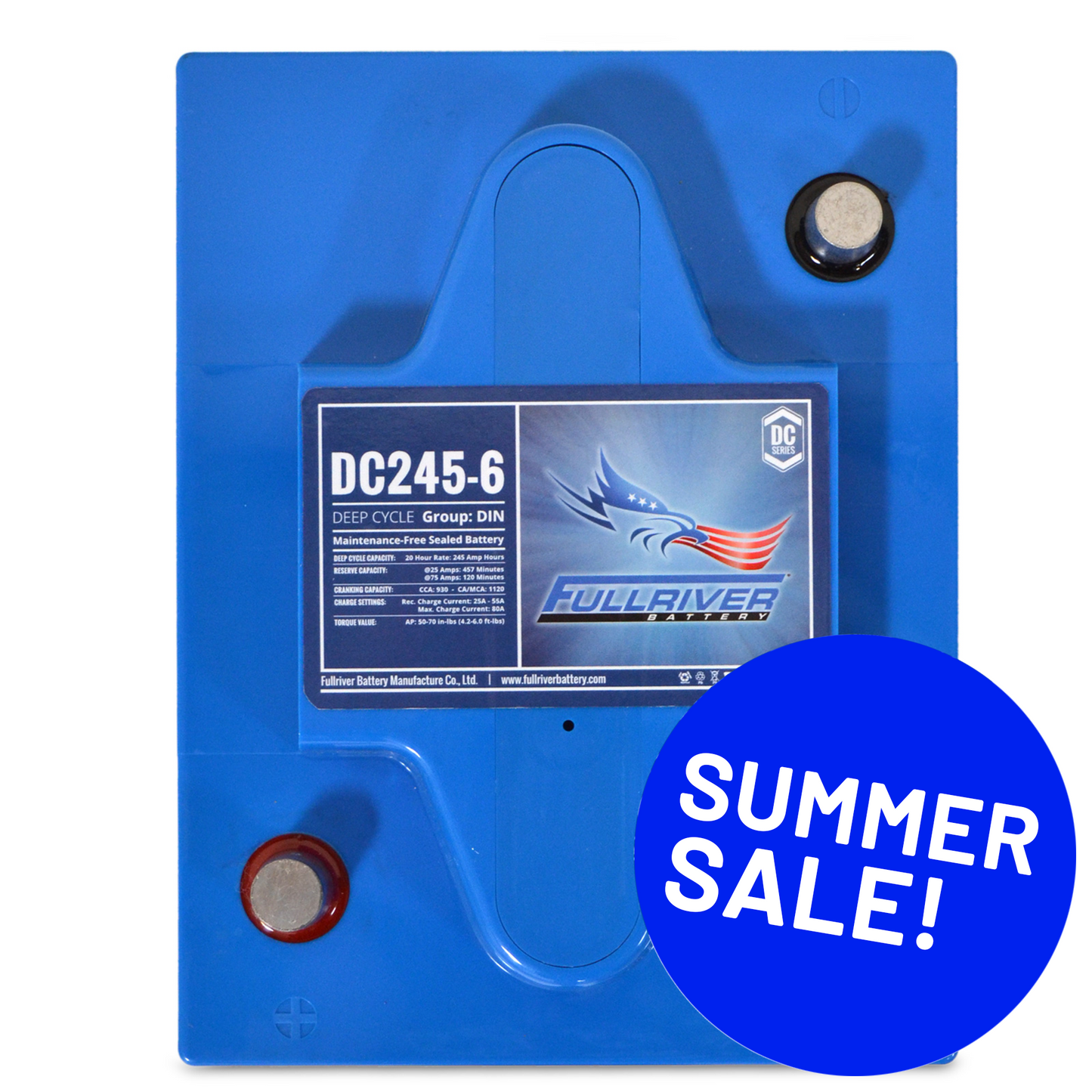 DC Series Battery 6V 245Ah (DC245-6)