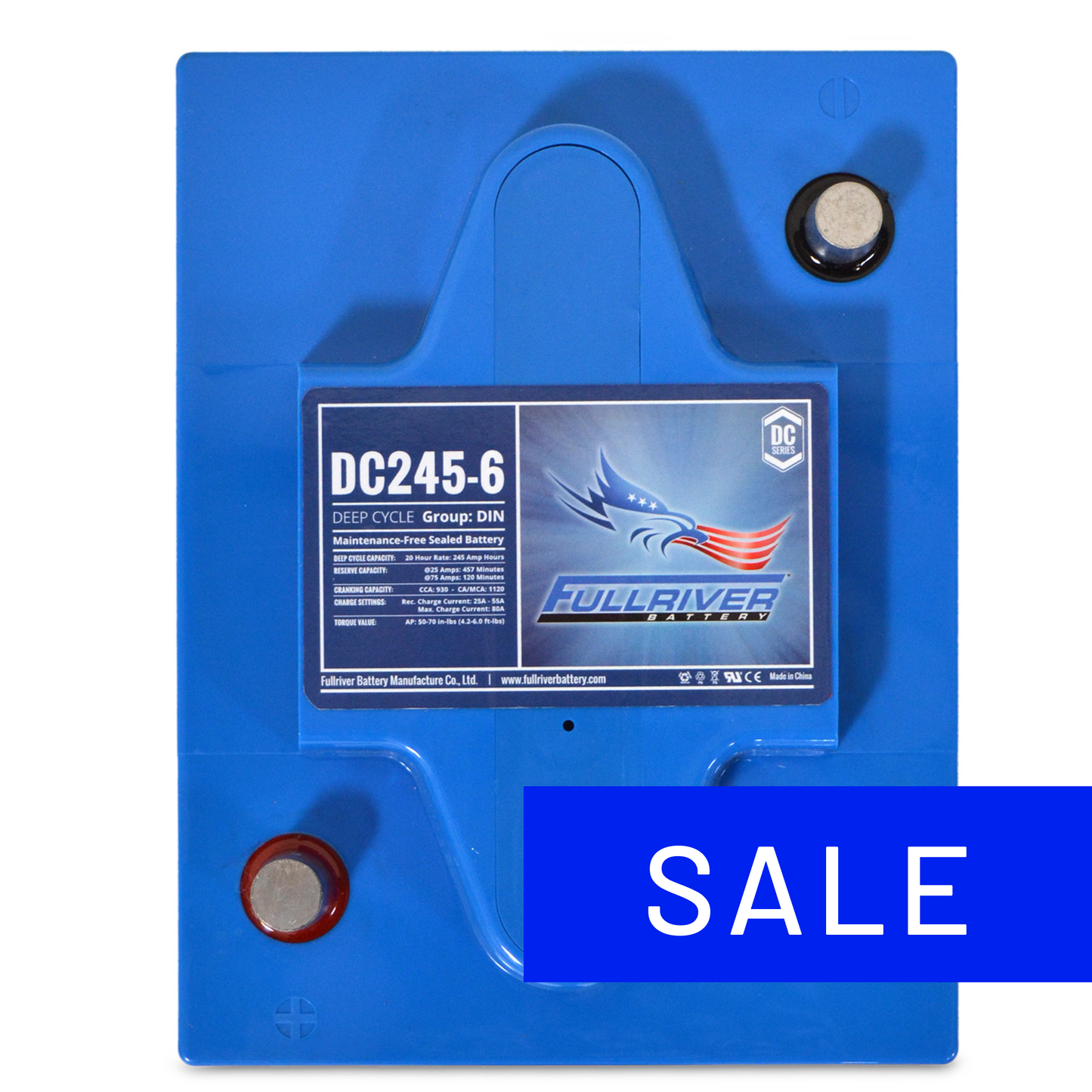 DC Series Battery 6V 245Ah (DC245-6)