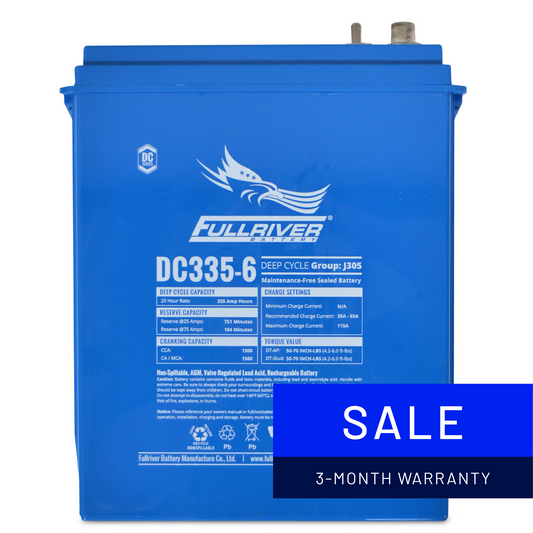 DC Series Battery 6V 335Ah (DC335-6)