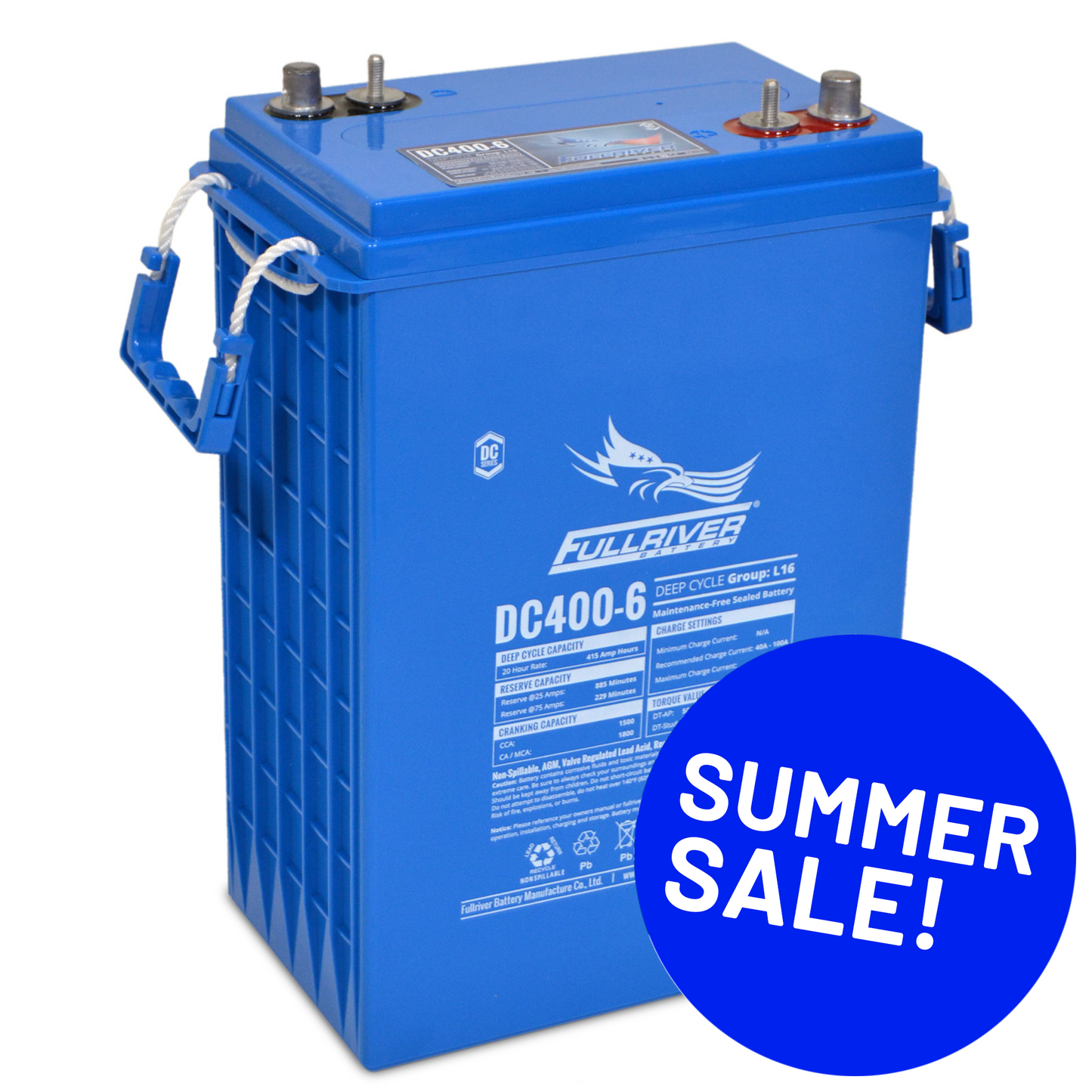 DC Series Battery 6V 400Ah (DC400-6)