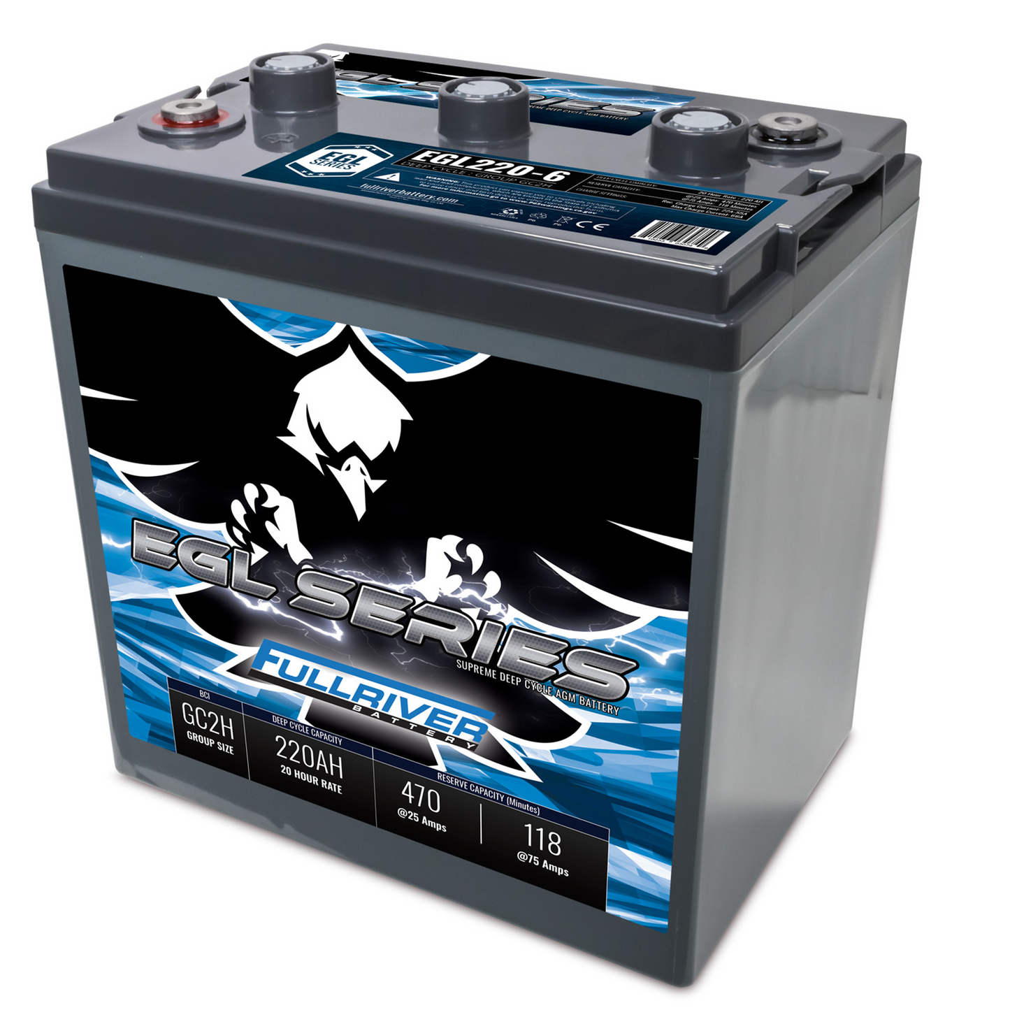 EGL220-6 Supreme Deep Cycle Battery