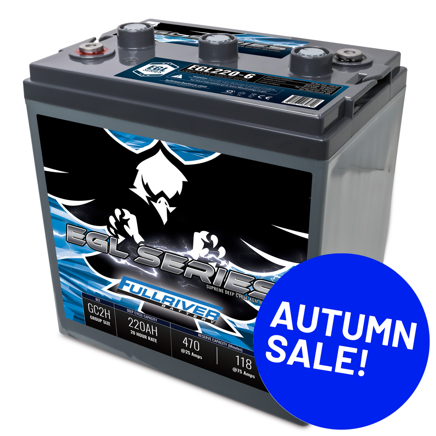 EGL220-6 Supreme Deep Cycle Battery