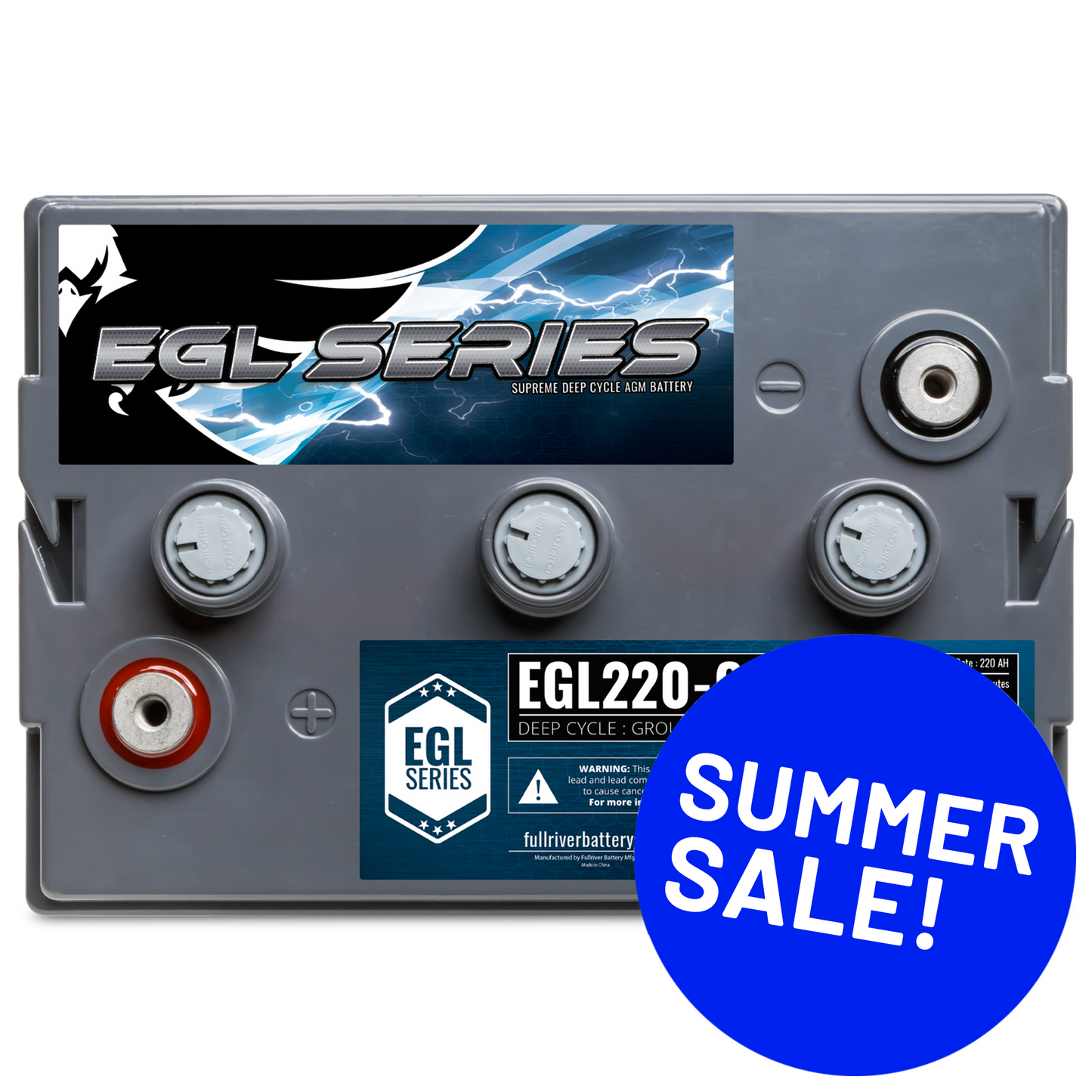 EGL220-6 Supreme Deep Cycle Battery