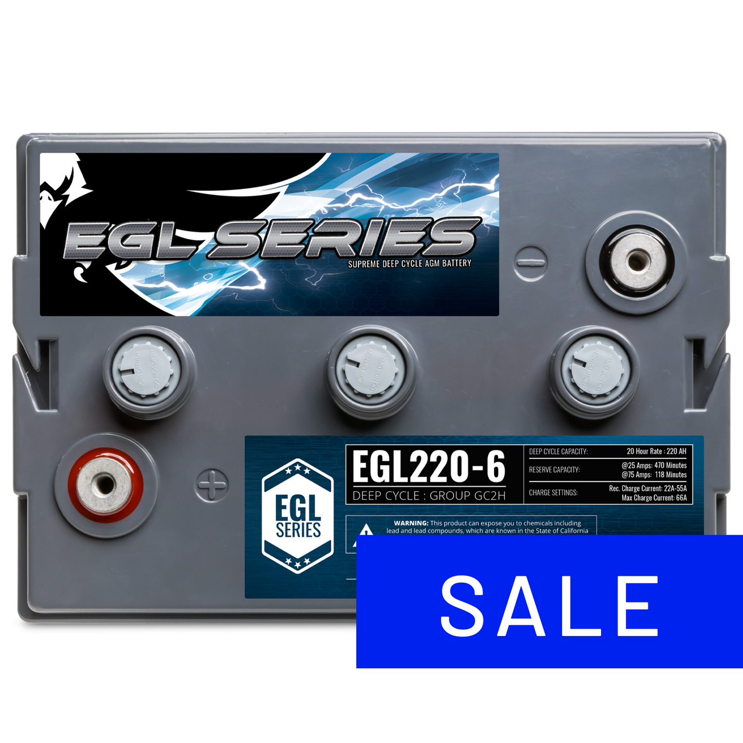 EGL220-6 Supreme Deep Cycle Battery