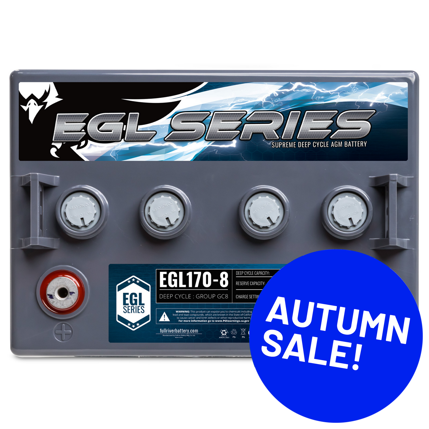 EGL170-8 Supreme Deep Cycle Battery