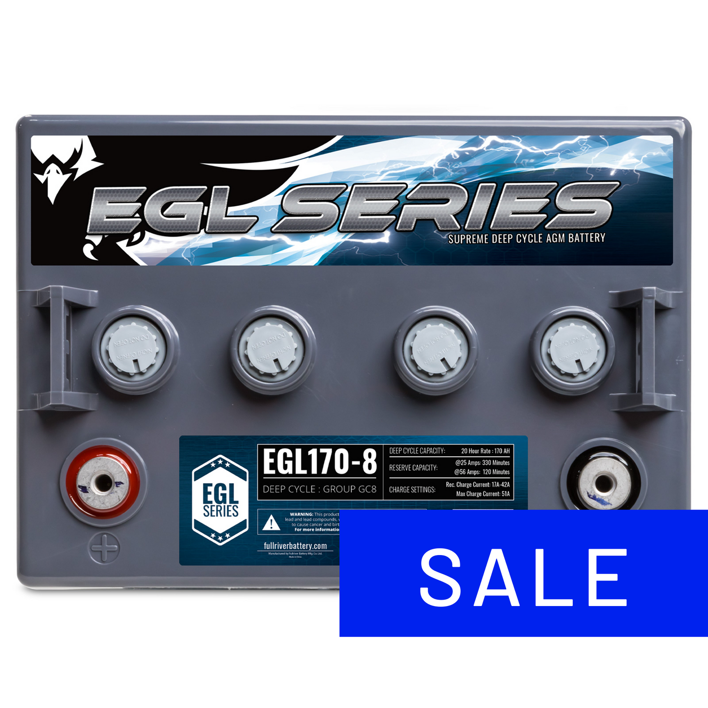 EGL170-8 Supreme Deep Cycle Battery