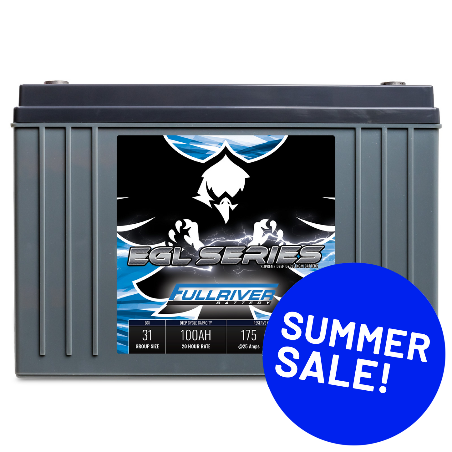 EGL100-12 Supreme Deep Cycle Battery