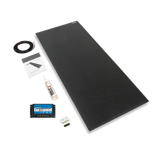 150 Watt MHD Flexi PV Roof / Deck Kit - Rear (inc 10A Dual Con)