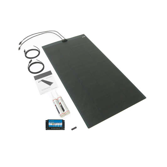 200 Watt MHD Flexi PV Roof / Deck Kit - Top (inc 20A Dual Con)