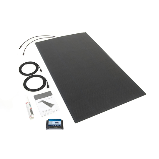 250 Watt MHD Flexi PV Roof / Deck Kit - Rear (inc 15A MPPT)