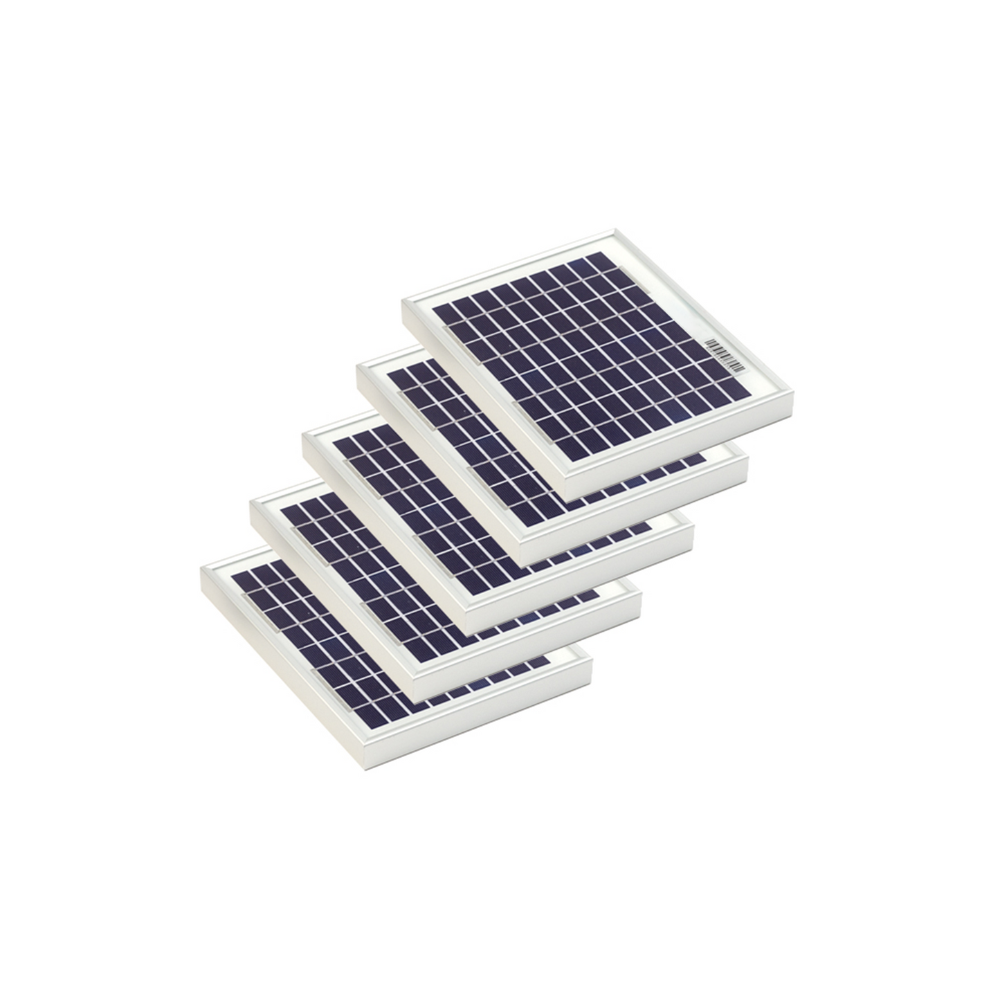 5 Watt Rigid Panel- Bulk Pack of 5