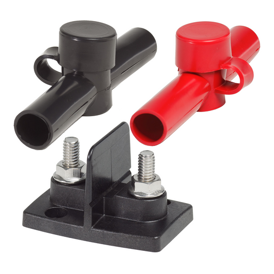 PowerPost Dual 2 x 5/16in Studs w/ insulators