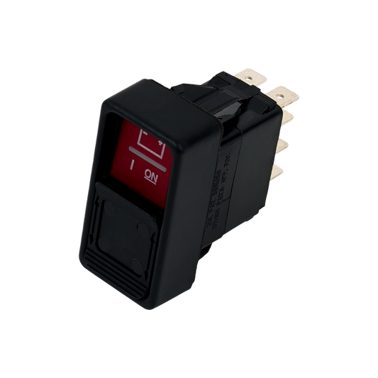 Switch Contura SPDT ON / ON Red, Guard