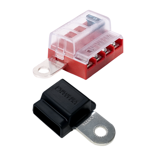 ST Blade Battery Terminal Mount Fuse Block Kit