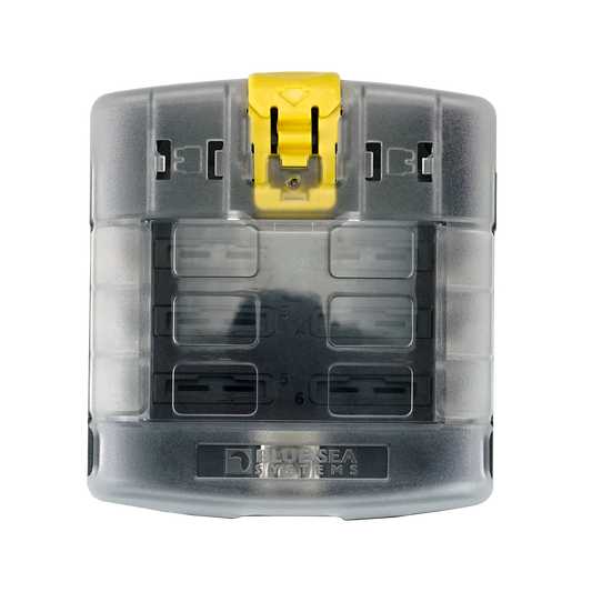 Fuse Block STBlade 6circ w/cvr